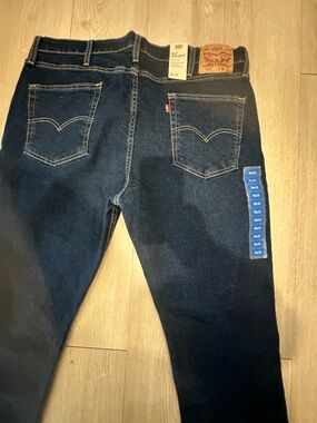 Levi's Men's Deep Indigo Straight Jeans